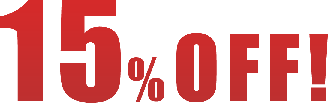 15%off